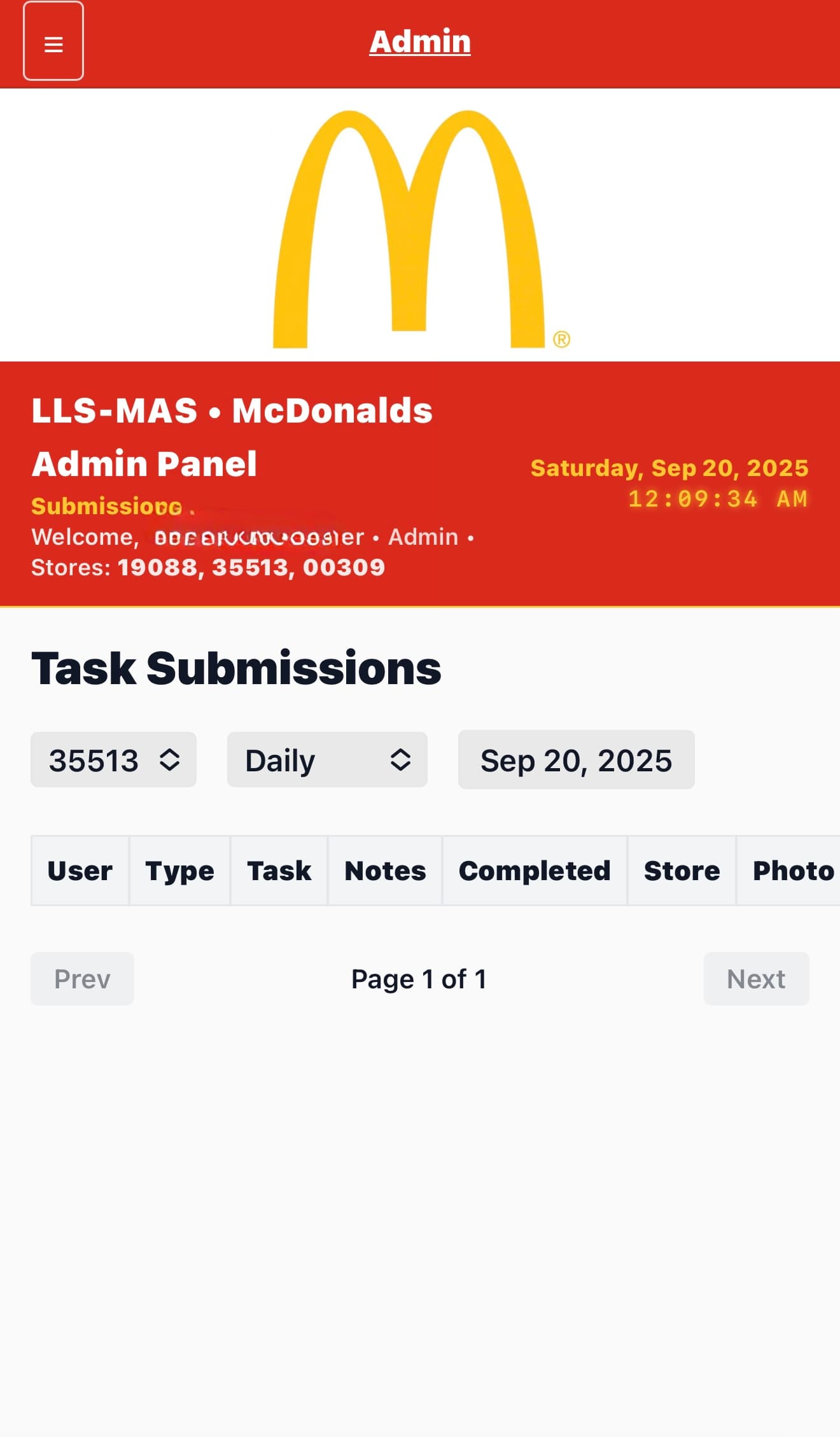 MCDS – Task Viewer
